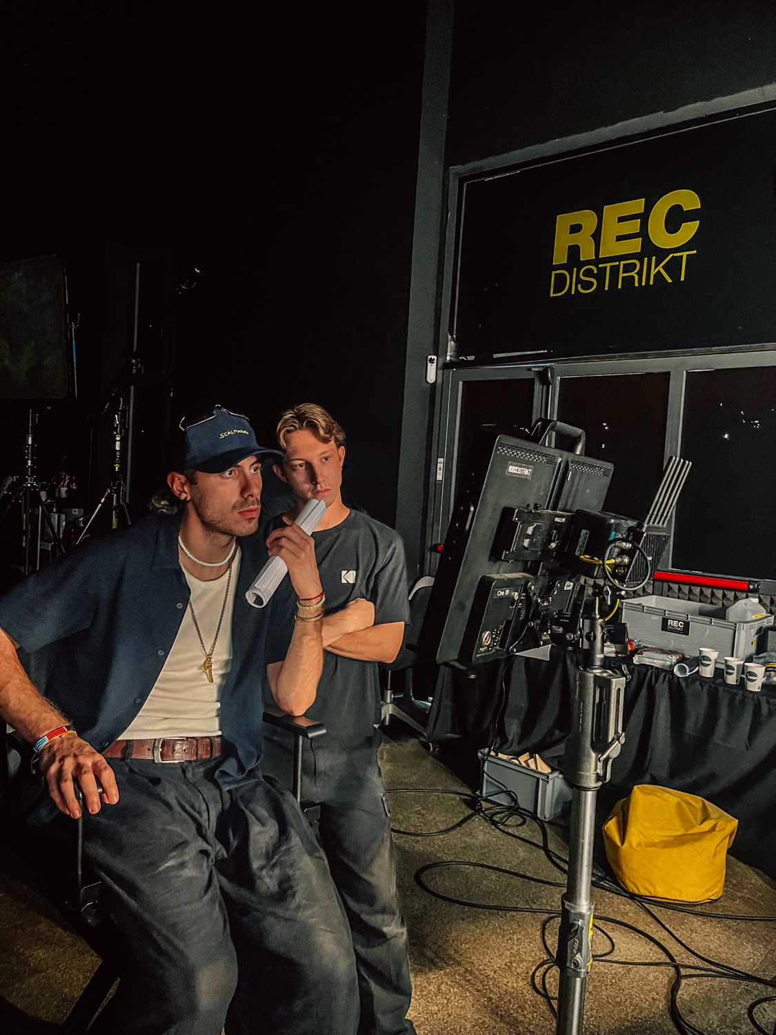 The duo at REC Distrikt